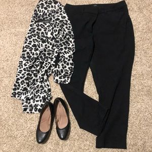 White House Black Market Slim Ankle Sz 14